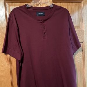 Lucky Brand, Pima Cotton Henley, Large